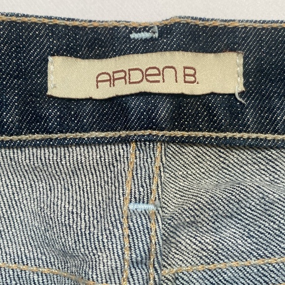 Arden B Dark Blue Cropped Capri Jeans Size 4 NWOT - Picture 4 of 9